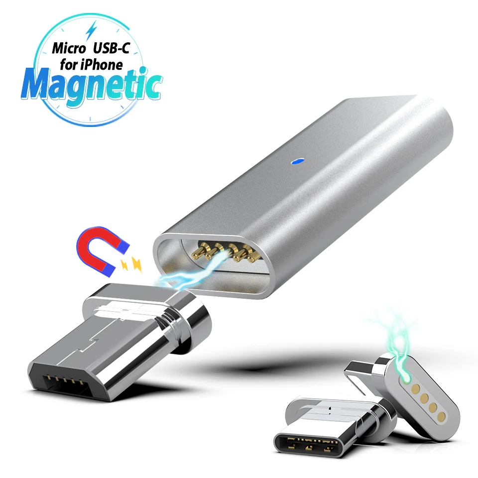 Micro USB Type C Magnetic Adapter Magnet Usb Fast Charging Connector Plug for Samsung Galaxy S8 S9 Plus Note 8 9 A8 A9 A7 Type-C
Micro USB Type C Magnetic Adapter Magnet Usb Fast Charging Connector Plug for Samsung Galaxy S8 S9 Plus Note 8 9 A8 A9 A7 Type-C