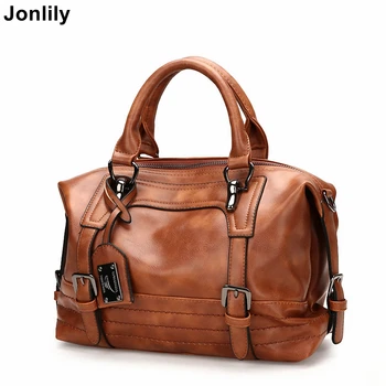 Jonlily Women's Brand PU Leather Fashion Shoulder Bag Female Casual messenger bags Giant Capacity Travel Bags -KG069
Jonlily Women's Brand PU Leather Fashion Shoulder Bag Female Casual messenger bags Giant Capacity Travel Bags -KG069