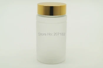 (100PCS/Lot) 100cc Frosted White Bottle with Golden Cap Caspule Bottle, PET Bottle, 100ml Plastic Capsules Bottle
(100PCS/Lot) 100cc Frosted White Bottle with Golden Cap Caspule Bottle, PET Bottle, 100ml Plastic Capsules Bottle