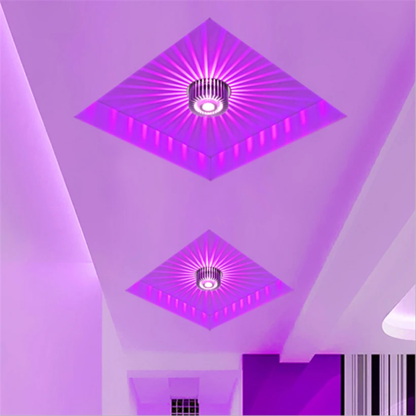 LED Crystal Aisle Celling Light (11)