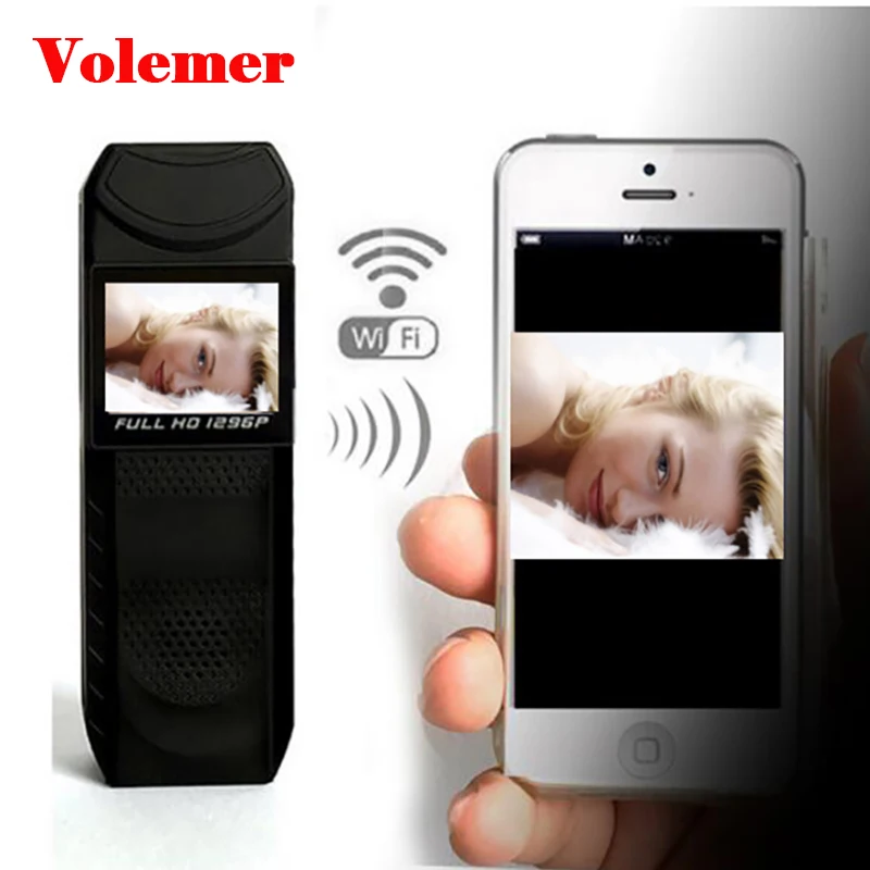 Volemer WIFI mini camera Night vision Wireless Pen Camcorder Full 1080P HD DVR Body Police Pocket Camera Portable DV Micro Cam
Volemer WIFI mini camera Night vision Wireless Pen Camcorder Full 1080P HD DVR Body Police Pocket Camera Portable DV Micro Cam