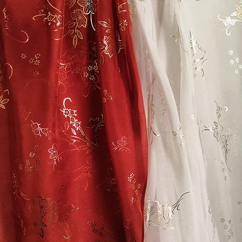 Discoloration bronzed Chinese vintage silk chiffon printing fabric hanfu/lolita/COSPLAY dress fabric cloth
Discoloration bronzed Chinese vintage silk chiffon printing fabric hanfu/lolita/COSPLAY dress fabric cloth