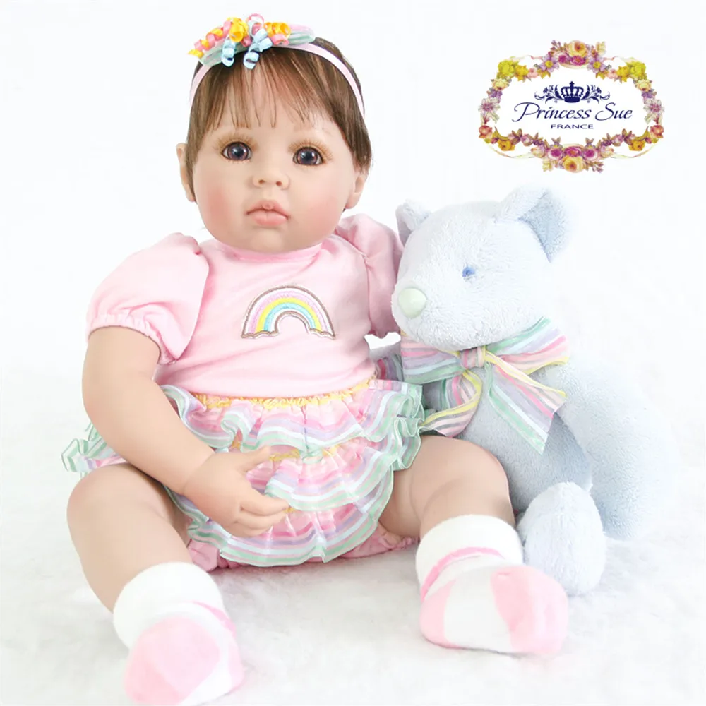 20 inch 50 cm reborn Silicone dolls, lifelike doll reborn Lovely baby boy and girl's holiday gift
20 inch 50 cm reborn Silicone dolls, lifelike doll reborn Lovely baby boy and girl's holiday gift
