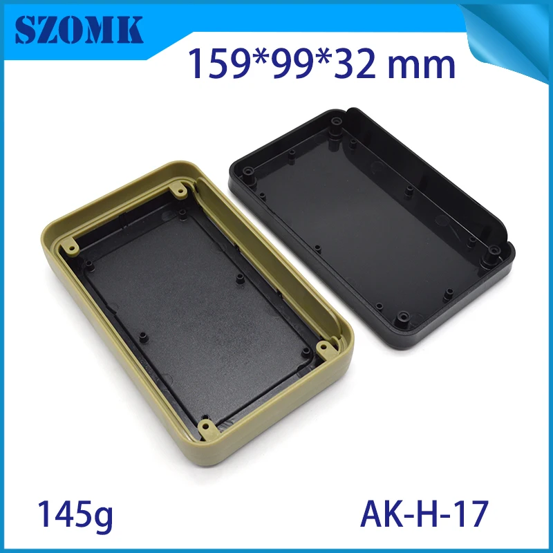 szomk small plastic case for electronic equipment plastic housing for enclosure pcb design junction box tv box abs material plastic casing (13)