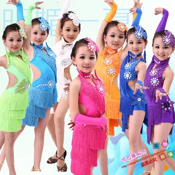 New 2017 Ballroom Tango Latin Salsa Dress Girls Unequal Ballroom Dance Clothes Skirts Samba Ballroom Dancing Dresses For Kids
New 2017 Ballroom Tango Latin Salsa Dress Girls Unequal Ballroom Dance Clothes Skirts Samba Ballroom Dancing Dresses For Kids