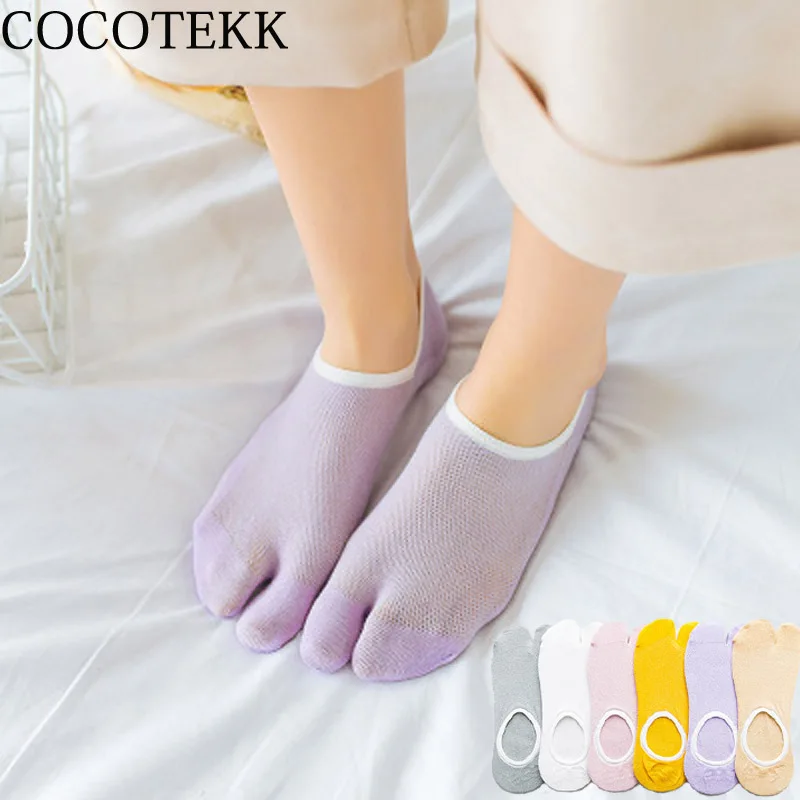 2 Pair Fashion Refined Summer Comfortable Cute Funny Two Finger Toe Socks Women Slippers Invisibility Socks Low Cut Breathable
2 Pair Fashion Refined Summer Comfortable Cute Funny Two Finger Toe Socks Women Slippers Invisibility Socks Low Cut Breathable