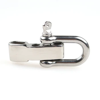 High Quality Stainless Steel With T3 Holes Adjusting D/U Anchor Shackle Screw Pin Outdoor Survival Rope Paracord Bracelet Buckle
High Quality Stainless Steel With T3 Holes Adjusting D/U Anchor Shackle Screw Pin Outdoor Survival Rope Paracord Bracelet Buckle