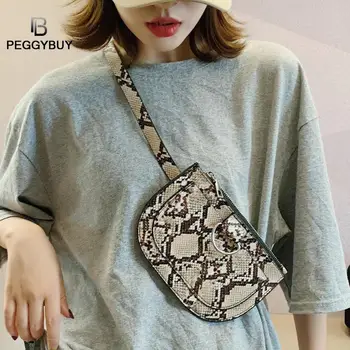Snake PU Leather Shoulder Waist Bag Small Crossbody Bag Women Zipper Shoulder Clutch Chest Bag Waist Pack Crossbody Leather Bags
Snake PU Leather Shoulder Waist Bag Small Crossbody Bag Women Zipper Shoulder Clutch Chest Bag Waist Pack Crossbody Leather Bags