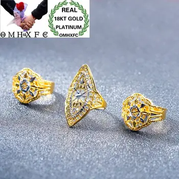 OMHXFC Wholesale European Fashion Woman Girl Party Birthday Wedding Gift Vintage Round Oval Sun Flower 18KT Real Gold Ring RI44 
OMHXFC Wholesale European Fashion Woman Girl Party Birthday Wedding Gift Vintage Round Oval Sun Flower 18KT Real Gold Ring RI44