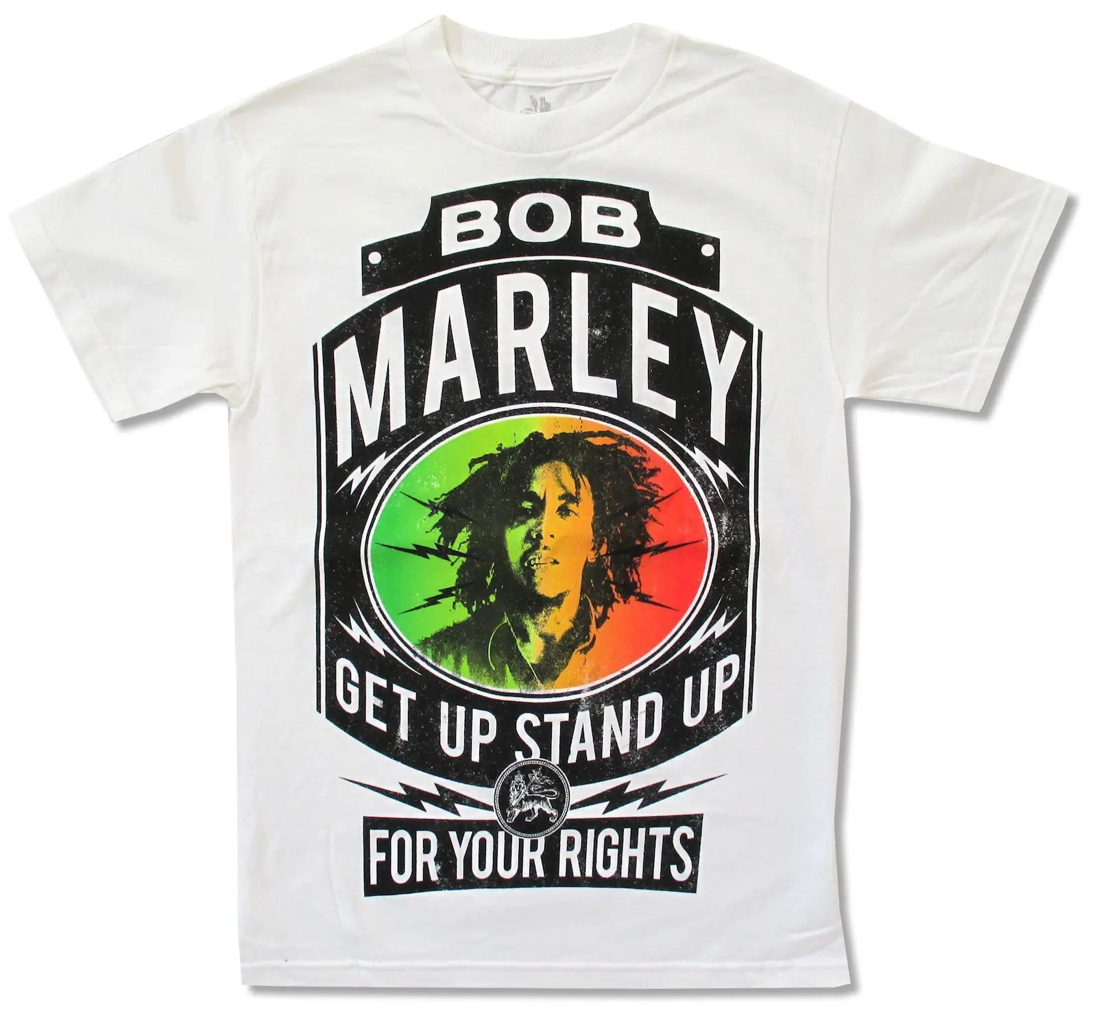 BOB MARLEY - GET UP STAND UP WHITE T-SHIRT NEW OFFICIAL ADULT REGGAE Men O-Neck Tee Shirt Men Short Sleeve Original T Shirt
BOB MARLEY - GET UP STAND UP WHITE T-SHIRT NEW OFFICIAL ADULT REGGAE Men O-Neck Tee Shirt Men Short Sleeve Original T Shirt