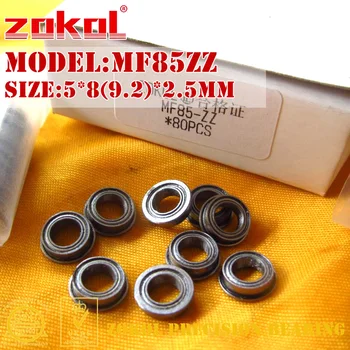 ZOKOL MF85 ZZ bearing MF85ZZ Flange bearing MF85-ZZ Deep Groove ball bearing 5*8(9.2)*2.5mm
ZOKOL MF85 ZZ bearing MF85ZZ Flange bearing MF85-ZZ Deep Groove ball bearing 5*8(9.2)*2.5mm