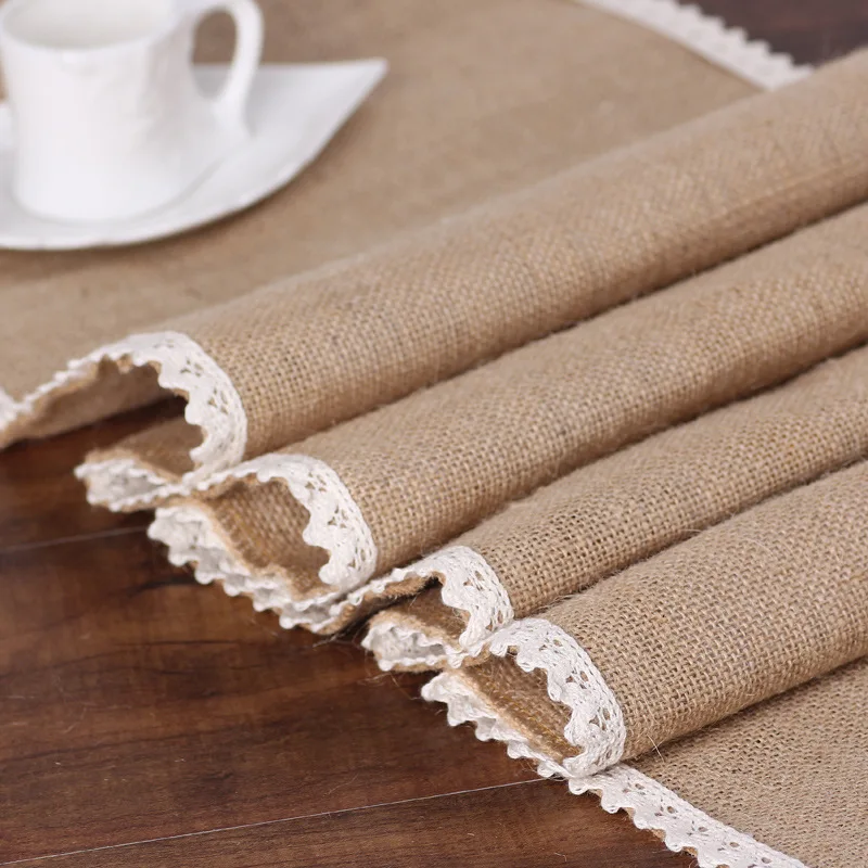 Customize Wedding Party Table Runner Burlap Natural Jute Imitated Linen Rustic Table Decoration Accessories Home Table cloth
Customize Wedding Party Table Runner Burlap Natural Jute Imitated Linen Rustic Table Decoration Accessories Home Table cloth