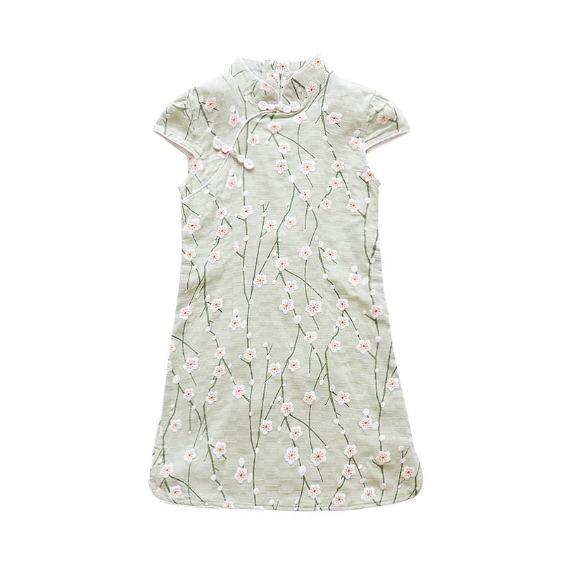 6 - 16 yrs baby girl floral qipao dress simple china Cheongsam 2019 new children traditional ancient folk costume summer clothes
6 - 16 yrs baby girl floral qipao dress simple china Cheongsam 2019 new children traditional ancient folk costume summer clothes
