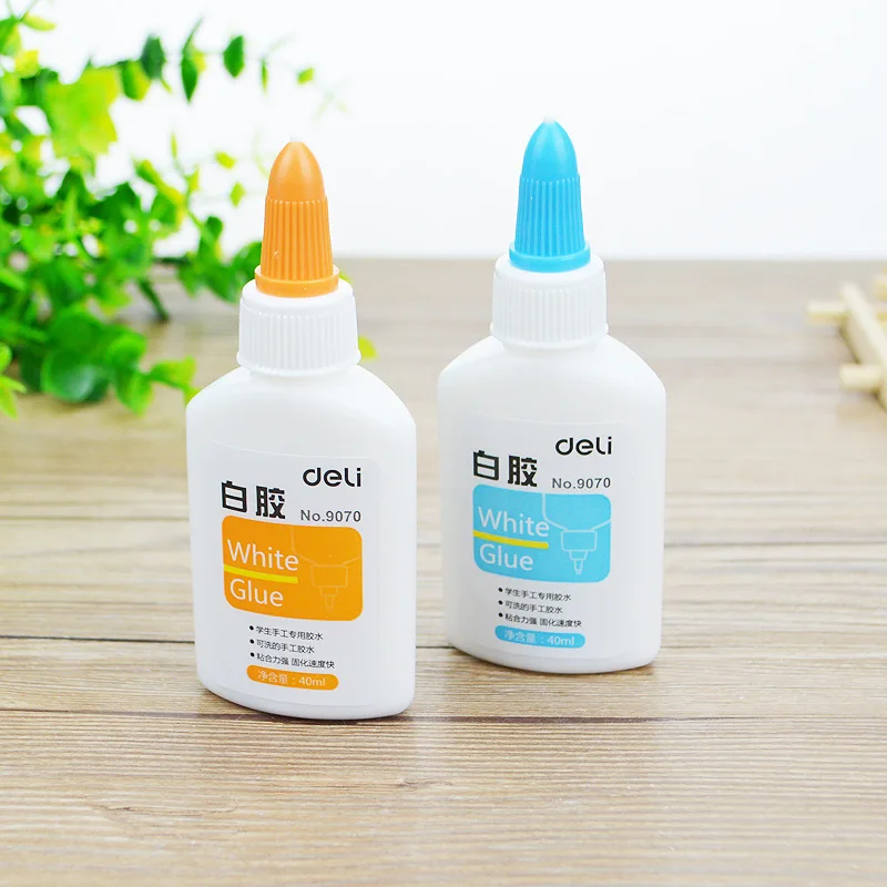 Deli 40ML Washable White Liquid Glue DIY Touch Paper Crafts School Office Supplies Adhesive Business Stationery Store Glue Tool
Deli 40ML Washable White Liquid Glue DIY Touch Paper Crafts School Office Supplies Adhesive Business Stationery Store Glue Tool