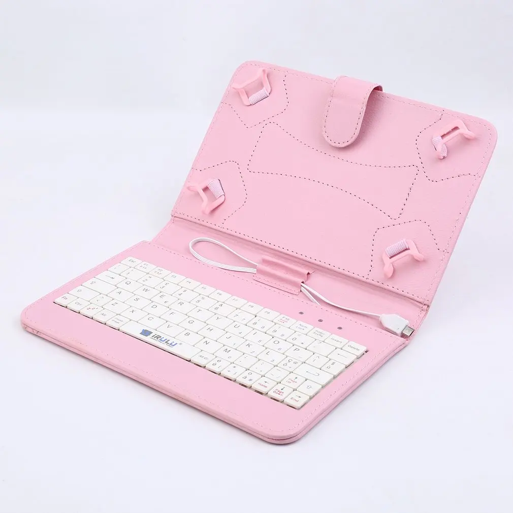 7 inch Keyboard case for tablet PU Leather USB interface Scratches Magnet flap closure Universal Keyboard And Case Tablets
7 inch Keyboard case for tablet PU Leather USB interface Scratches Magnet flap closure Universal Keyboard And Case Tablets