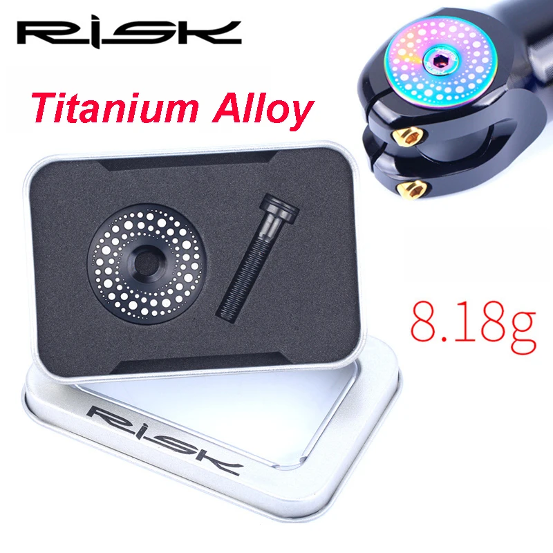 1 Set 1 1/8" MTB Road Bicycle Stem Cover Titanium Alloy Headset Top Cap with M6*30 Bolts Screws Superlight Cycling Accessories
1 Set 1 1/8" MTB Road Bicycle Stem Cover Titanium Alloy Headset Top Cap with M6*30 Bolts Screws Superlight Cycling Accessories
