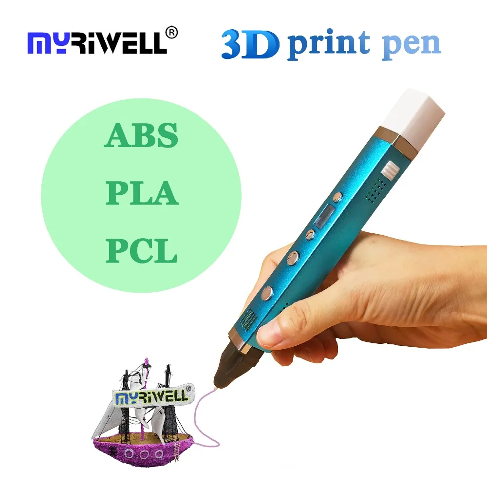 myriwell Magic 3D Printer Pen 1.75mm ABS/PLA /PCL 100m/200m Filaments 3D Pen kids Intelligence Education Gifts 3D Doodle Pen
myriwell Magic 3D Printer Pen 1.75mm ABS/PLA /PCL 100m/200m Filaments 3D Pen kids Intelligence Education Gifts 3D Doodle Pen