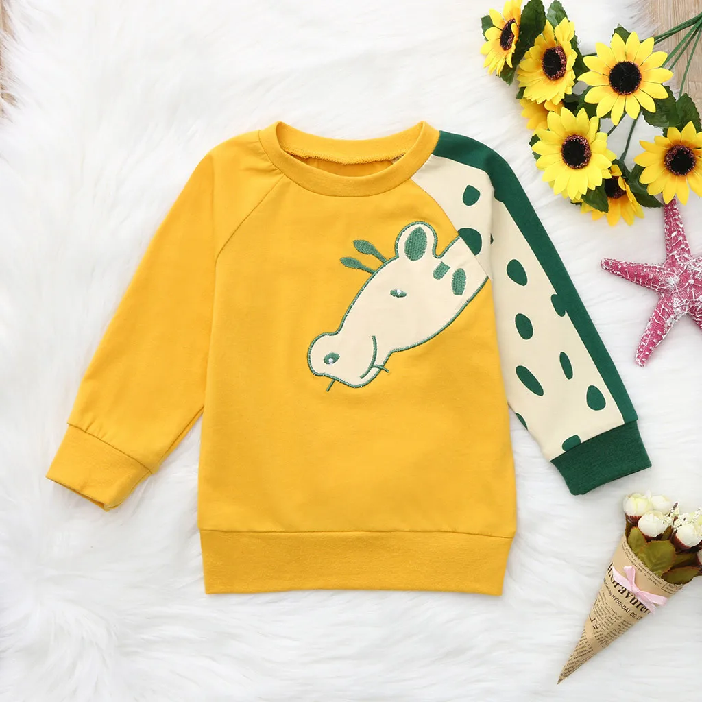 2018 Hot Sale Christmas Clothing Toddler Infant Baby Girls Boys Cartoon Giraffe Print Tops T-shirt Outfits #20
2018 Hot Sale Christmas Clothing Toddler Infant Baby Girls Boys Cartoon Giraffe Print Tops T-shirt Outfits #20