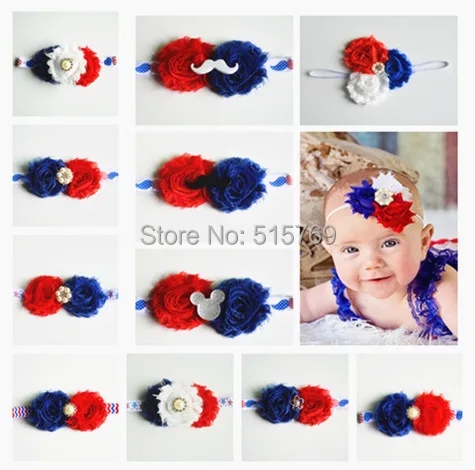 1PC 20 Styles Infant Flowers Headband Babies 4th of July Hairband Toddler Baby girls Shabby Flower American Flag HairBand
1PC 20 Styles Infant Flowers Headband Babies 4th of July Hairband Toddler Baby girls Shabby Flower American Flag HairBand