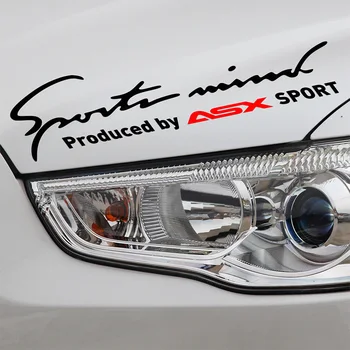 2 Pieces Customizable Sport Car Covers Stickers Decal Car Styling On Car Lamp Eyebrow For Mitsubishi ASX 2011 car accessories
2 Pieces Customizable Sport Car Covers Stickers Decal Car Styling On Car Lamp Eyebrow For Mitsubishi ASX 2011 car accessories