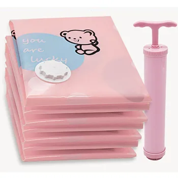Boxi New Home Vacuum Bag For Clothes Organizer Storage bag Cartoon Bear Transparent Border Closet Packaging Organizer Seal Bags
Boxi New Home Vacuum Bag For Clothes Organizer Storage bag Cartoon Bear Transparent Border Closet Packaging Organizer Seal Bags