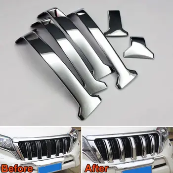 For Toyota Prado 2014-2015 6pcs ABS Front Hood Center Middle Grill Grille Mesh Strip Molding Cover Trim Bar Garnish Mesh Bumper
For Toyota Prado 2014-2015 6pcs ABS Front Hood Center Middle Grill Grille Mesh Strip Molding Cover Trim Bar Garnish Mesh Bumper