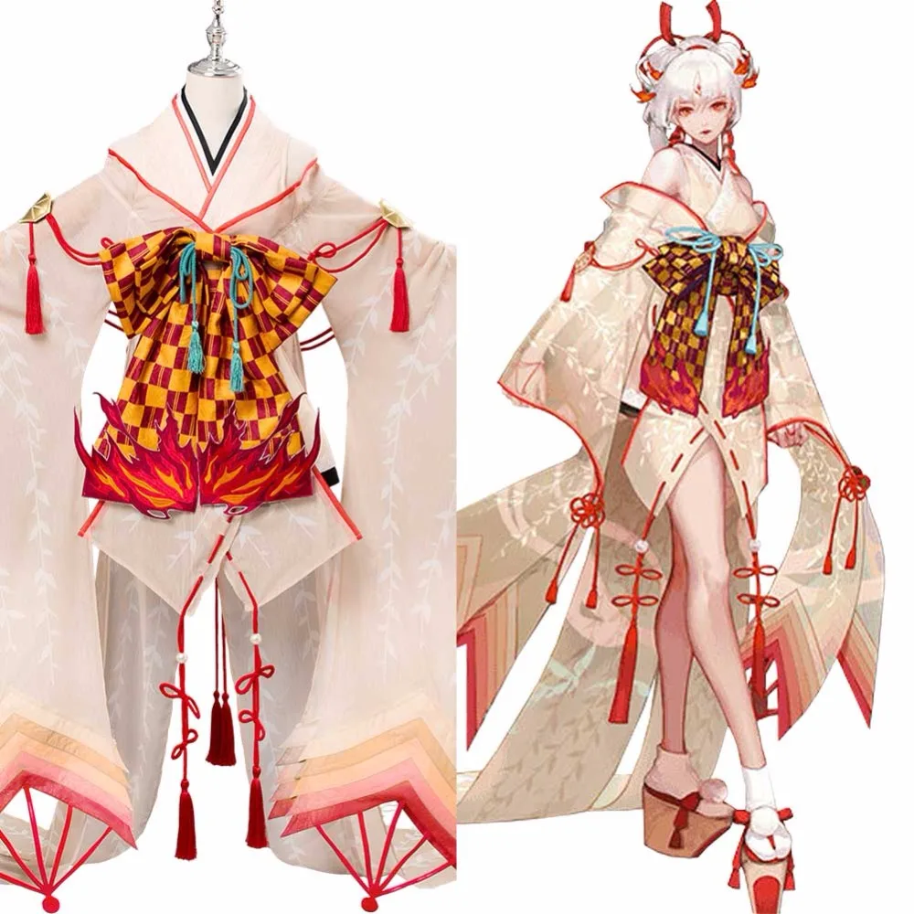 Onmyoji Cosplay SSR Shiranui Diver Ali Kimono Costume Dress Outfit Full Suit Women Girls Adult Halloween Carnival Costume Custom
Onmyoji Cosplay SSR Shiranui Diver Ali Kimono Costume Dress Outfit Full Suit Women Girls Adult Halloween Carnival Costume Custom