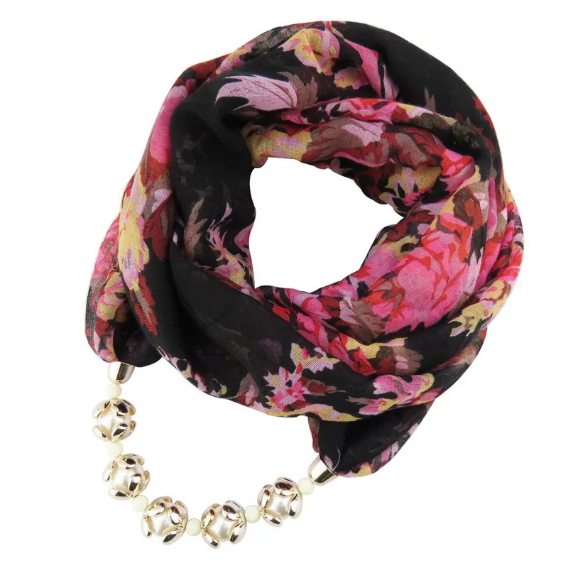 Rainbery 2019 New Arrival Flower Beads Pendant Ethnic Jewelry Charms Chiffon Scarf Necklace For Women Statement Collares JN1021
Rainbery 2019 New Arrival Flower Beads Pendant Ethnic Jewelry Charms Chiffon Scarf Necklace For Women Statement Collares JN1021
