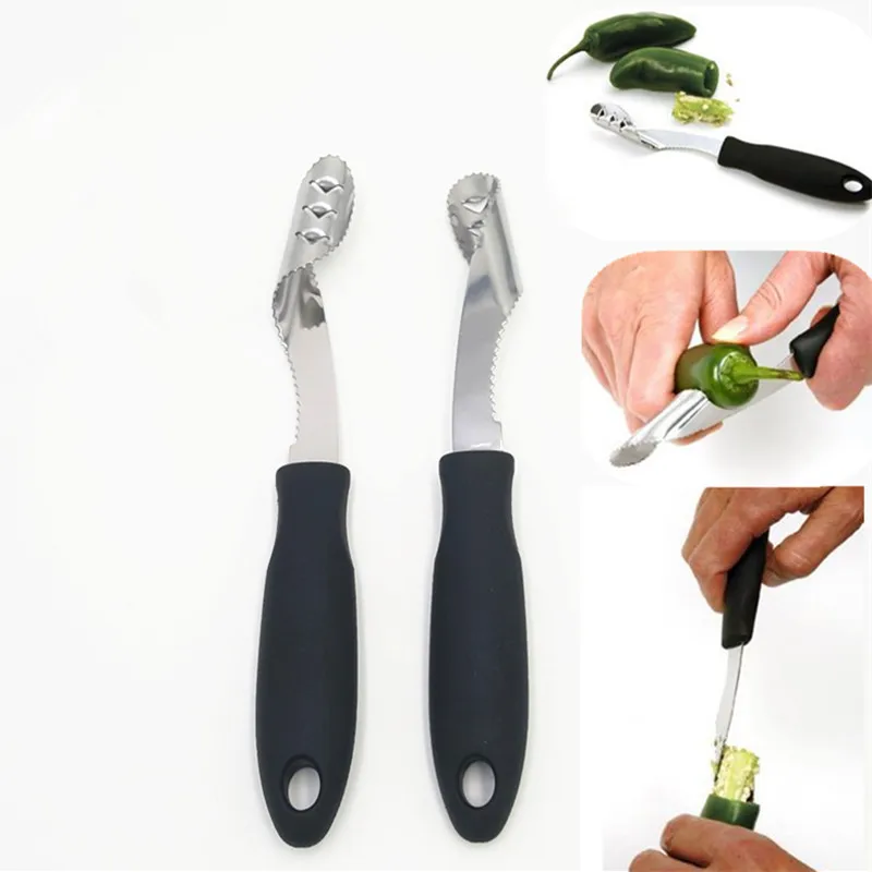 Free Shipping Best of Barbecue Stainless Chili Pepper Corer Jalapeno Corer Pepper Corer 2-pack Kitchen Cooking Tools
Free Shipping Best of Barbecue Stainless Chili Pepper Corer Jalapeno Corer Pepper Corer 2-pack Kitchen Cooking Tools