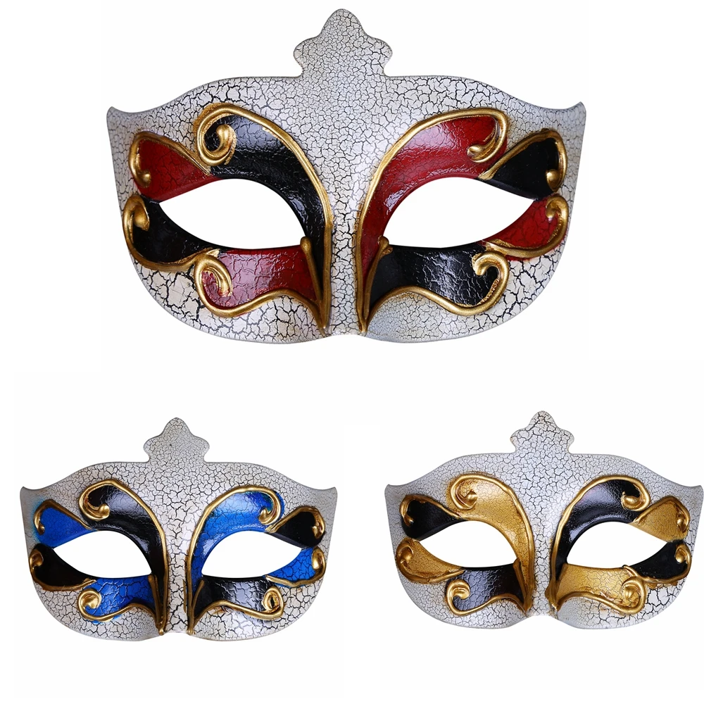 Masquerade Mask Fashionable Venetian Mask Halloween Party Costume for Mardi Gras Halloween
Masquerade Mask Fashionable Venetian Mask Halloween Party Costume for Mardi Gras Halloween