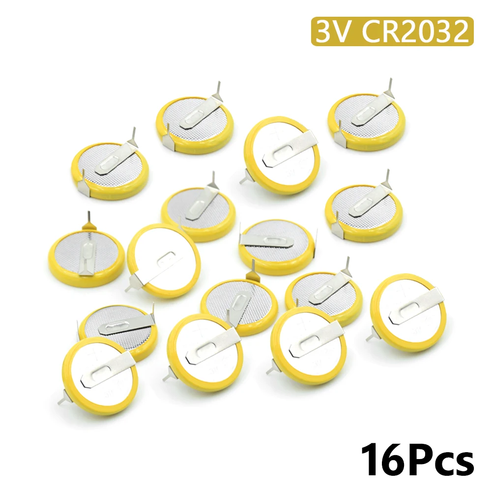 16x Single Use Battery 3V 2 Pins CR2032 Battery Button Coin Cell 210mAh Large Capacity Clock Toy Motherboard Battery Replacement
16x Single Use Battery 3V 2 Pins CR2032 Battery Button Coin Cell 210mAh Large Capacity Clock Toy Motherboard Battery Replacement