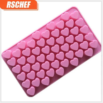 55 grids Mini Heart Shape Silicone Chocolate Mold Icy Mold DIY bakery tool 1 piece
55 grids Mini Heart Shape Silicone Chocolate Mold Icy Mold DIY bakery tool 1 piece