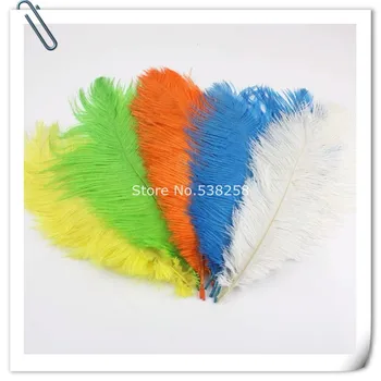 

100 Pcs 25-30cm Beautiful cheap Ostrich Feathers for DIY Jewelry Craft Making Wedding Party Decor Accessories Wedding Decoration