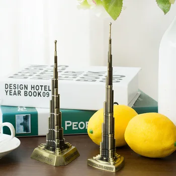 Burj Dubai Harry Khalifa metal craft ornaments world famous landmark model of tourist souvenirs with drill dies wedding
Burj Dubai Harry Khalifa metal craft ornaments world famous landmark model of tourist souvenirs with drill dies wedding