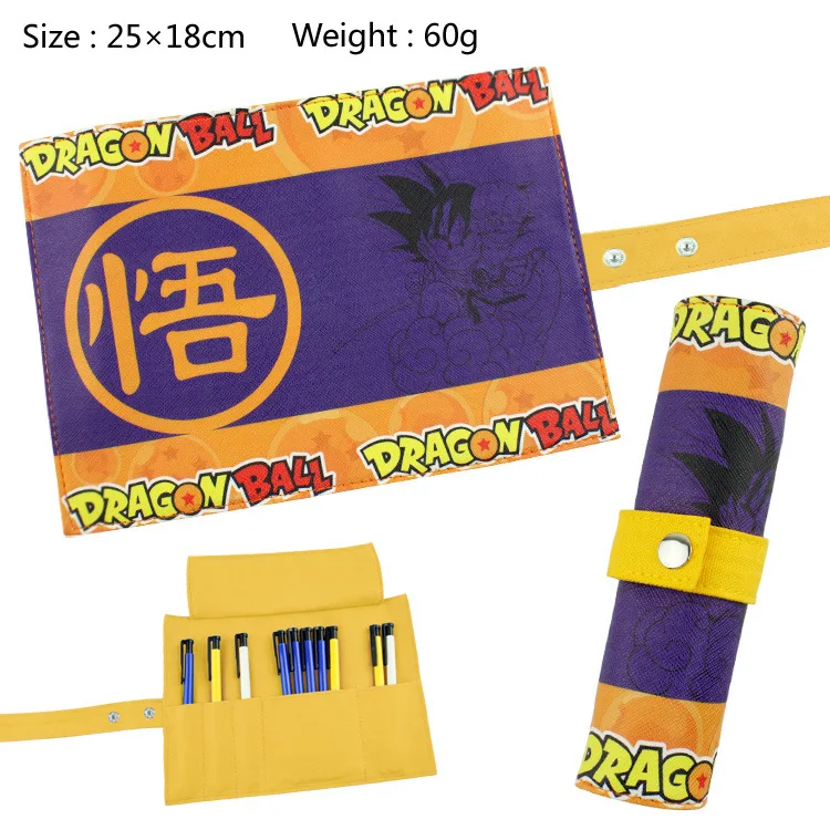 Dragon Ball Z Canvas Roll Up Pencil Bag Anime Pencil Case Kids Boy Gift Stationery School Supplies 
Dragon Ball Z Canvas Roll Up Pencil Bag Anime Pencil Case Kids Boy Gift Stationery School Supplies