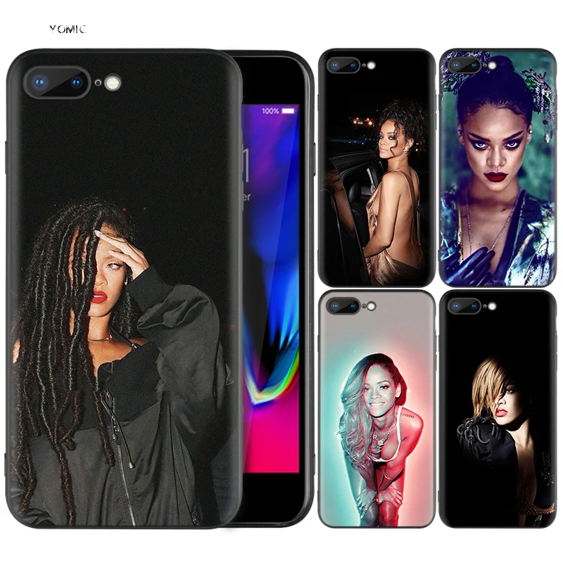 Silicone Case Shell Coque for iPhone 7 8 6 6S Plus X XS MAX XR 5C 5 5S SE 7Plus 8Plus 7+ 8+ Rihanna 
Silicone Case Shell Coque for iPhone 7 8 6 6S Plus X XS MAX XR 5C 5 5S SE 7Plus 8Plus 7+ 8+ Rihanna