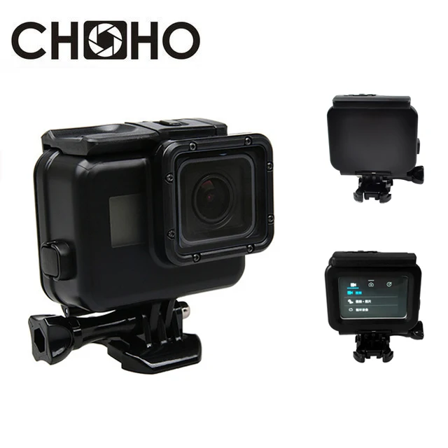 45M Waterproof Case Diving Housing Underwater + Touch Backdoor Mount Black Color for GoPro Hero 5 6 7 Black Go Pro Accessories
45M Waterproof Case Diving Housing Underwater + Touch Backdoor Mount Black Color for GoPro Hero 5 6 7 Black Go Pro Accessories