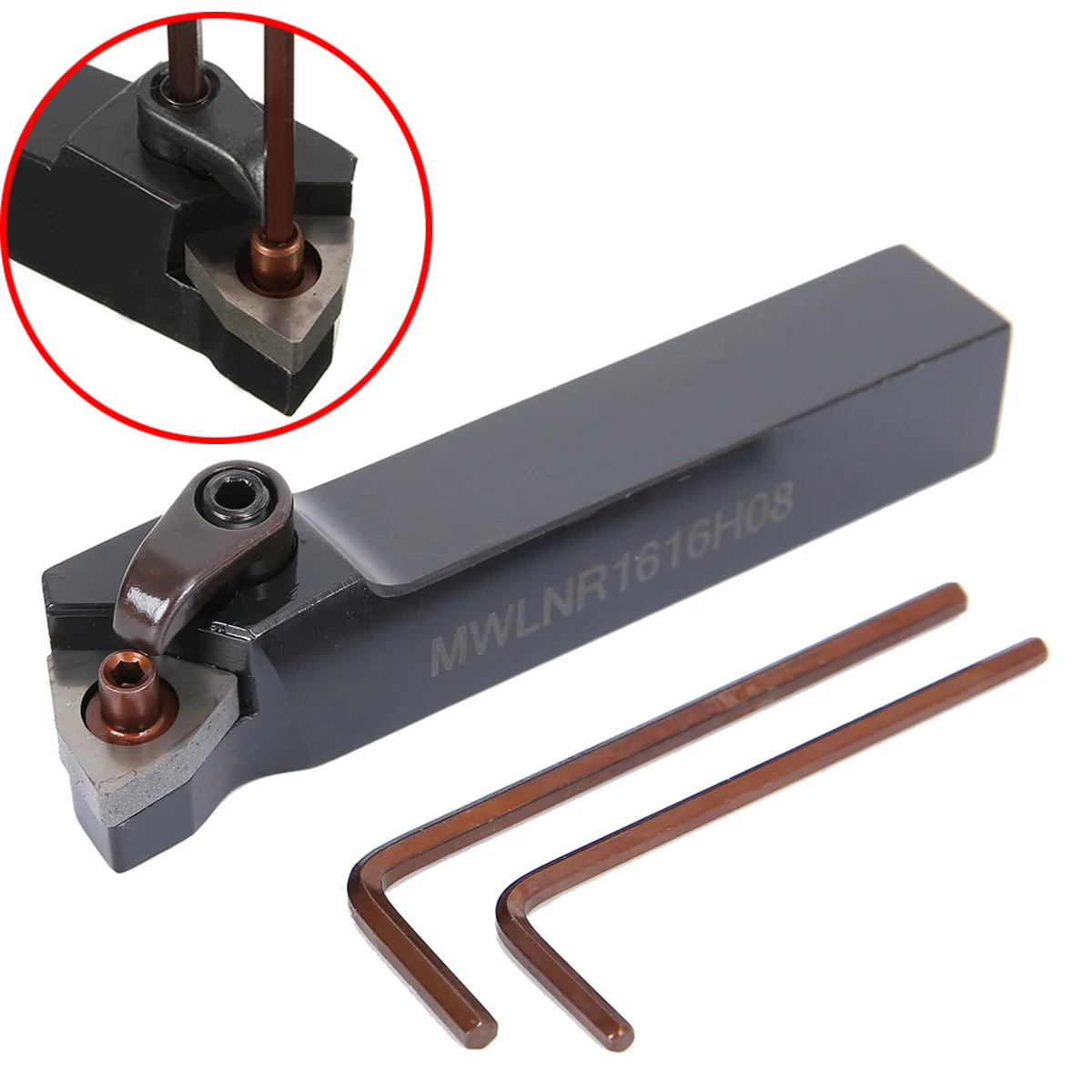 1pc MWLNR1616H08 CNC Lathe Turning Tool Holder Boring Bar + 2pcs 62*20mm Wrenches
1pc MWLNR1616H08 CNC Lathe Turning Tool Holder Boring Bar + 2pcs 62*20mm Wrenches