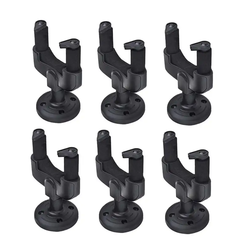 6PCS/Set Detachable Wall Mounted Guitar Hangers Auto Locking Grip And Metal Base(Black)
6PCS/Set Detachable Wall Mounted Guitar Hangers Auto Locking Grip And Metal Base(Black)