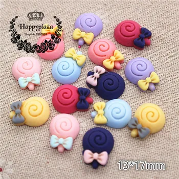 50PCS Mix Colors Cute Resin Imitation Food Small Lollipop Flat back Cabochon DIY Jewelry/Craft Scrapbook Decoration,13*17mm
50PCS Mix Colors Cute Resin Imitation Food Small Lollipop Flat back Cabochon DIY Jewelry/Craft Scrapbook Decoration,13*17mm