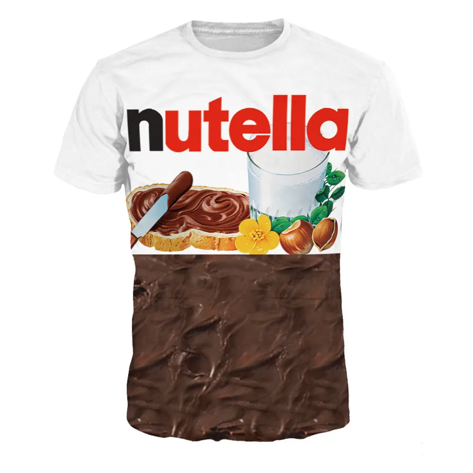 2019 Summer Children Fashion 3D T-shirt Nutella Food Hamburger Fruit Banana Alien UFO Funny Design Boys Girls Kids T shirt Tops
2019 Summer Children Fashion 3D T-shirt Nutella Food Hamburger Fruit Banana Alien UFO Funny Design Boys Girls Kids T shirt Tops