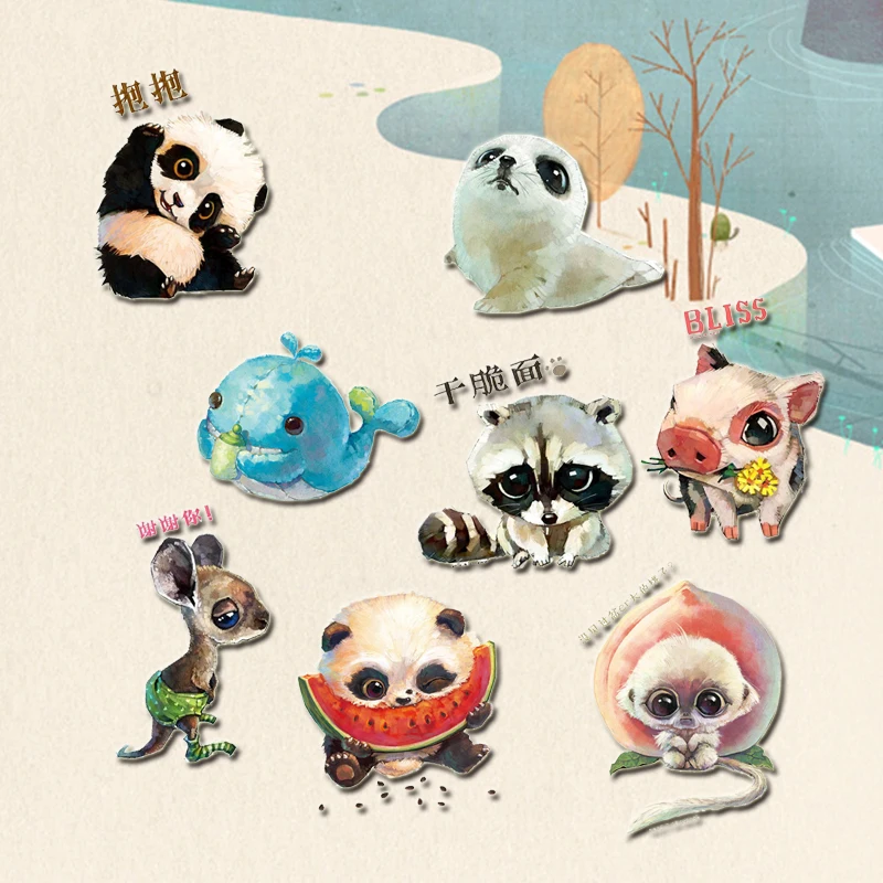 1 PC Painting Animals Badges for Clothing Acrylic Badges Kawaii Icons on The Backpack Pin Brooch Female Badge
1 PC Painting Animals Badges for Clothing Acrylic Badges Kawaii Icons on The Backpack Pin Brooch Female Badge