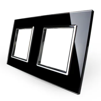 Livolo Luxury Grey Pearl Crystal Glass, 150mm*80mm, EU standard, Double Glass Panel For Wall Switch&Socket,OS-SR/SR-1/2/3/5
Livolo Luxury Grey Pearl Crystal Glass, 150mm*80mm, EU standard, Double Glass Panel For Wall Switch&Socket,OS-SR/SR-1/2/3/5