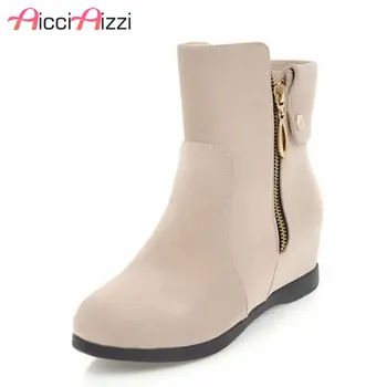 ZALAVOR 4 Colors Size 33-43 Women Ankle Boots Zipper Inside Heels Fur Winter Woman Shoes Fashion Short Boots Ladies Shoes
ZALAVOR 4 Colors Size 33-43 Women Ankle Boots Zipper Inside Heels Fur Winter Woman Shoes Fashion Short Boots Ladies Shoes