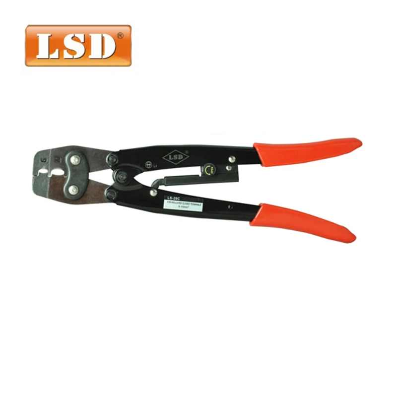 LS-28C Hand tool for insulated closed cap terminal crimping tools ratchet crimper cable lug crimnping tools
LS-28C Hand tool for insulated closed cap terminal crimping tools ratchet crimper cable lug crimnping tools