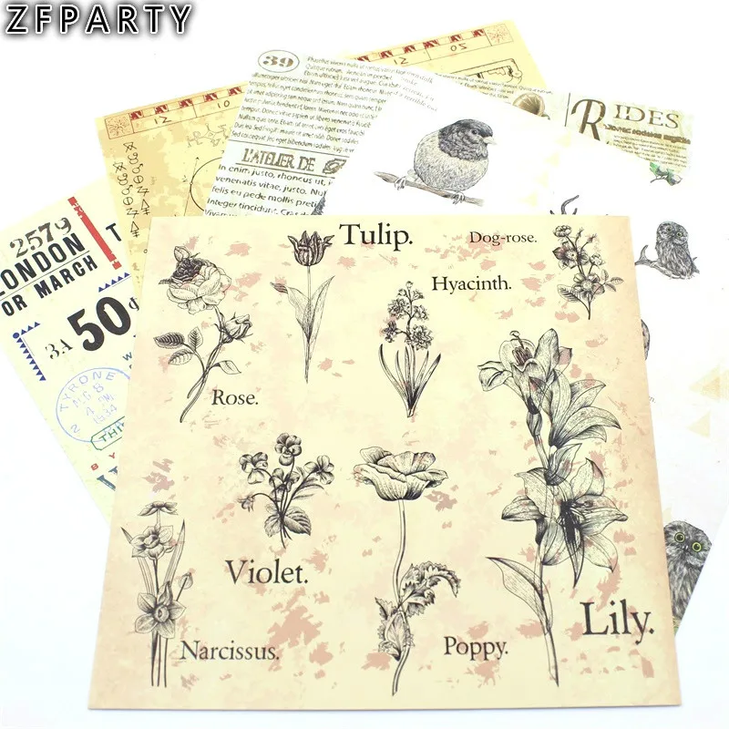 ZFPARTY Vintage Flowers Background Stickers for Scrapbooking Happy Planner/Card Making/Journaling Project
ZFPARTY Vintage Flowers Background Stickers for Scrapbooking Happy Planner/Card Making/Journaling Project