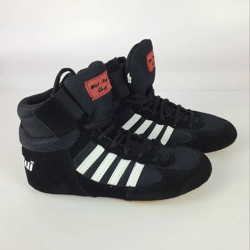 JINBEILE Wrestling Shoes Rubber and Beef Bottom Wrestling Shoes 
JINBEILE Wrestling Shoes Rubber and Beef Bottom Wrestling Shoes