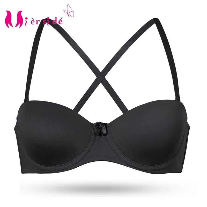Mierside 739680 Black/Beige 2 Color Bras fo Women Everyday Strapless Bra 6 ways to Wear 32-38 A/B/ C/D
Mierside 739680 Black/Beige 2 Color Bras fo Women Everyday Strapless Bra 6 ways to Wear 32-38 A/B/ C/D