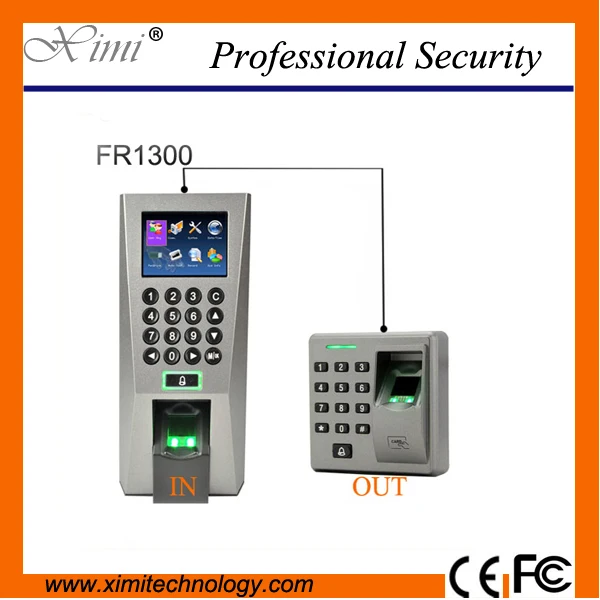 Free Shipping F18 Access Controlo System FR1300 Fingerprint RFID Card And Slave Reader For F2,F8,F18,TF1700 Inbio Serious
Free Shipping F18 Access Controlo System FR1300 Fingerprint RFID Card And Slave Reader For F2,F8,F18,TF1700 Inbio Serious