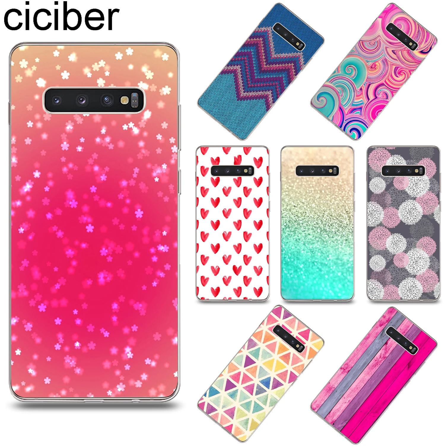 ciciber Background Pattern For Samsung Galaxy S9 S10 S8 S10+ Plus S10e Cover Soft TPU Phone Cases For S7 S5 S6 Edge mini Coque
ciciber Background Pattern For Samsung Galaxy S9 S10 S8 S10+ Plus S10e Cover Soft TPU Phone Cases For S7 S5 S6 Edge mini Coque